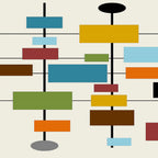 Mid-Century Modern Art 1.3 Coffee Mug Gallery Image 2