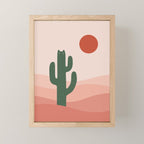 Cat Landscape 84: Cat-tus Mini Art Print Gallery Image 1