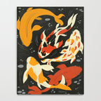Koi in Black Water Notebook Gallery Image 4