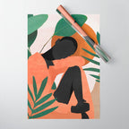 Tropical Girl 10 Wrapping Paper Gallery Image 1