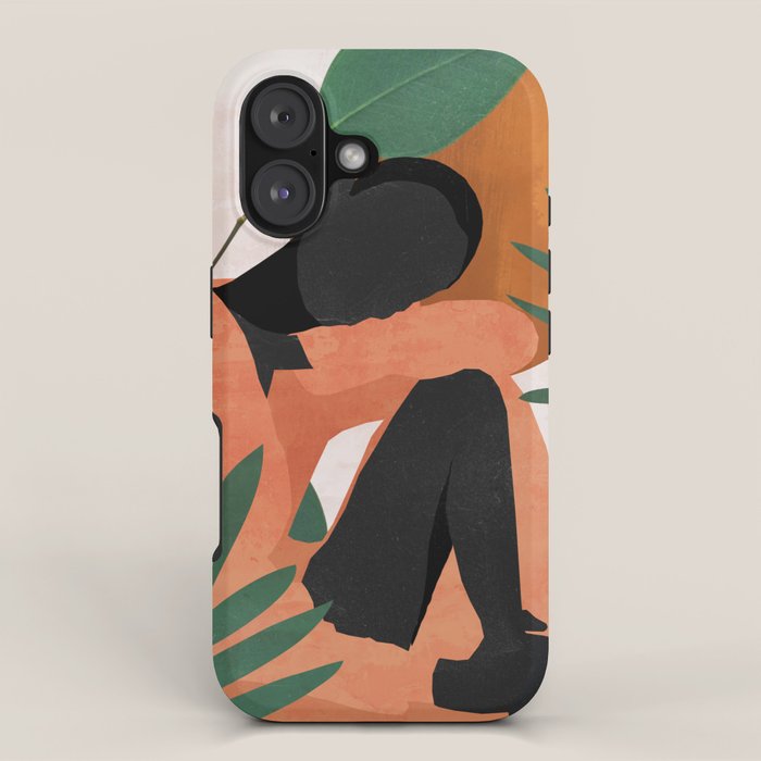 Tropical Girl 10 iPhone Case Gallery Image 1