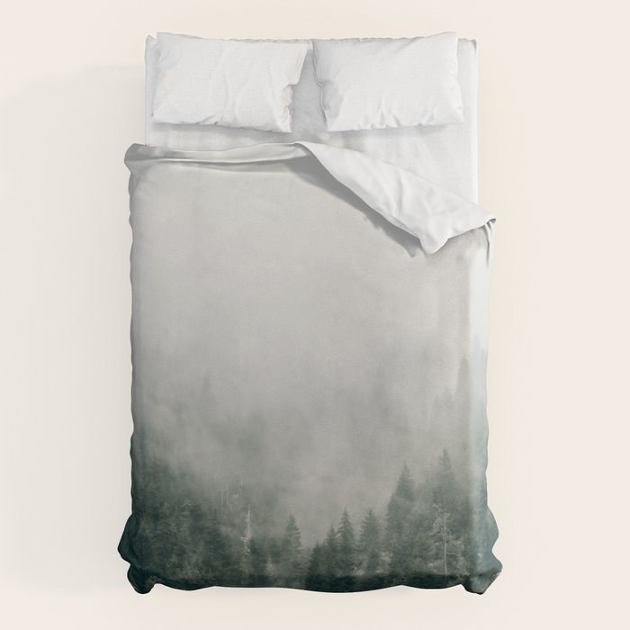 Foggy Forest 3 Duvet Cover Gallery Image 6