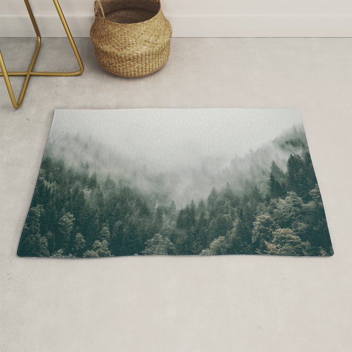 Foggy Forest 3 Rug Gallery Image 1