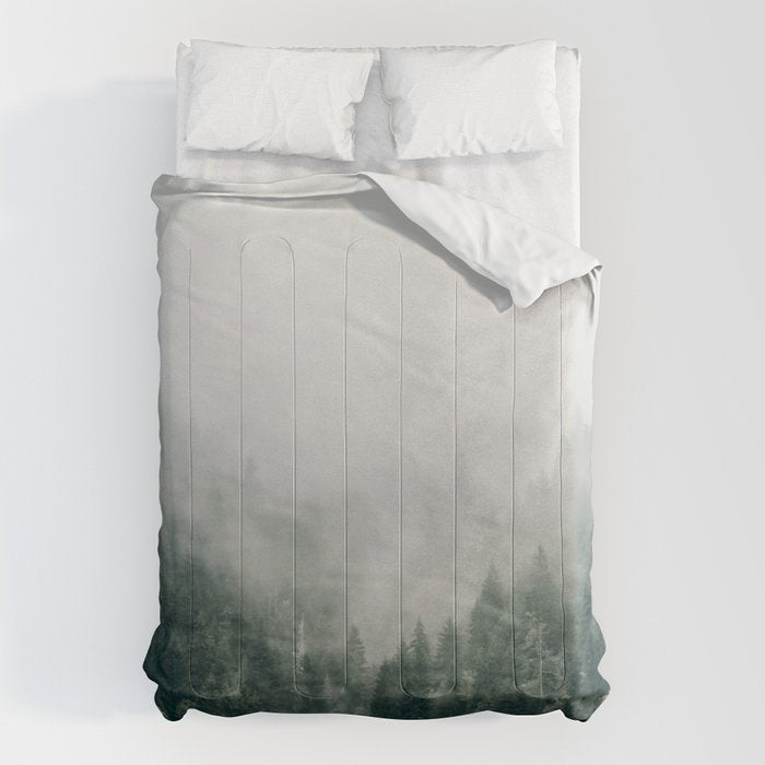 Foggy Forest 3 Comforter Gallery Image 6