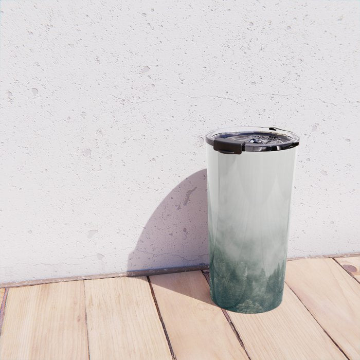 Foggy Forest 3 Travel Mug Gallery Image 4