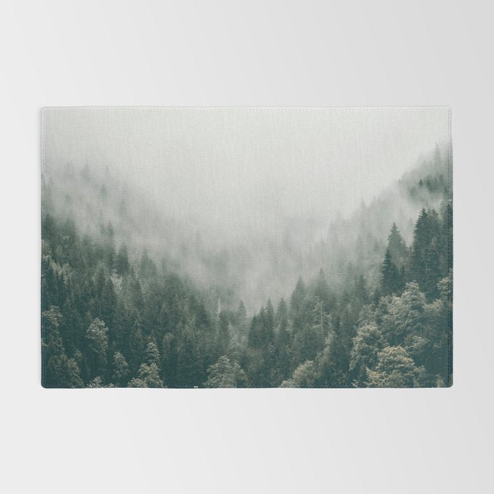 Foggy Forest 3 Rug Gallery Image 2