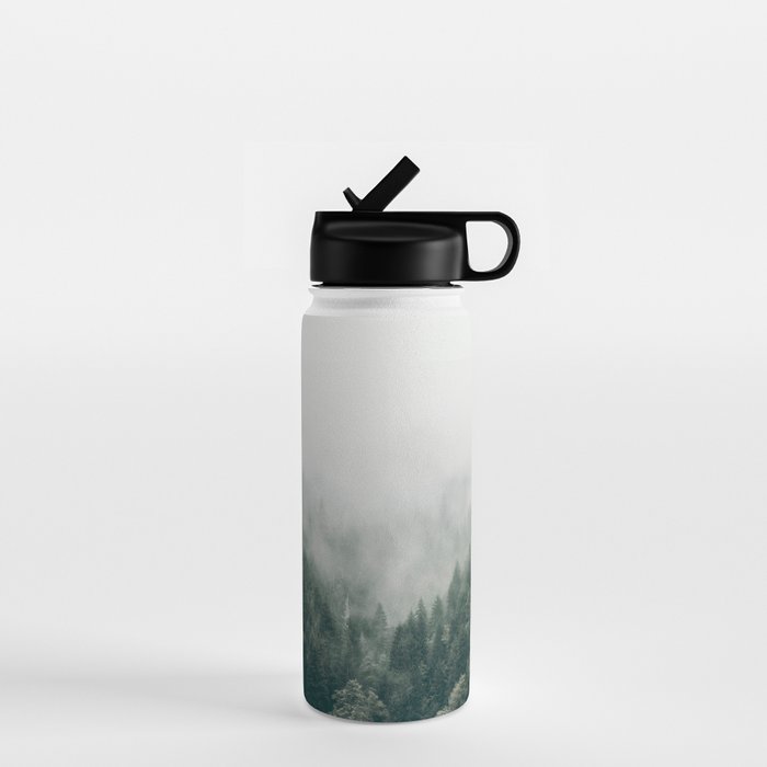 Foggy Forest 3 Water Bottle Gallery Image 1