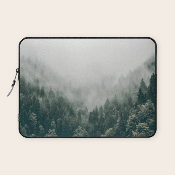 Foggy Forest 3 Laptop Sleeve Gallery Image 1