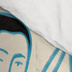 WOMAN IN A FIELD OF FLOWERS Comforter Gallery Image 4