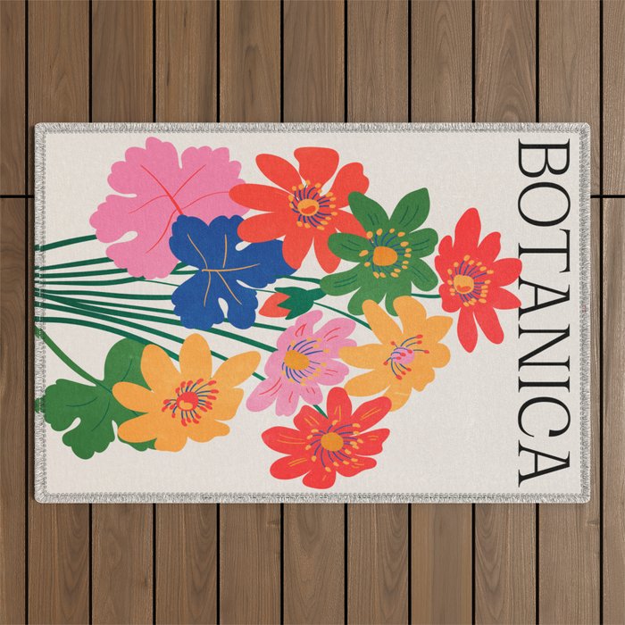 Botanica: Matisse Edition Outdoor Rug Gallery Image 1
