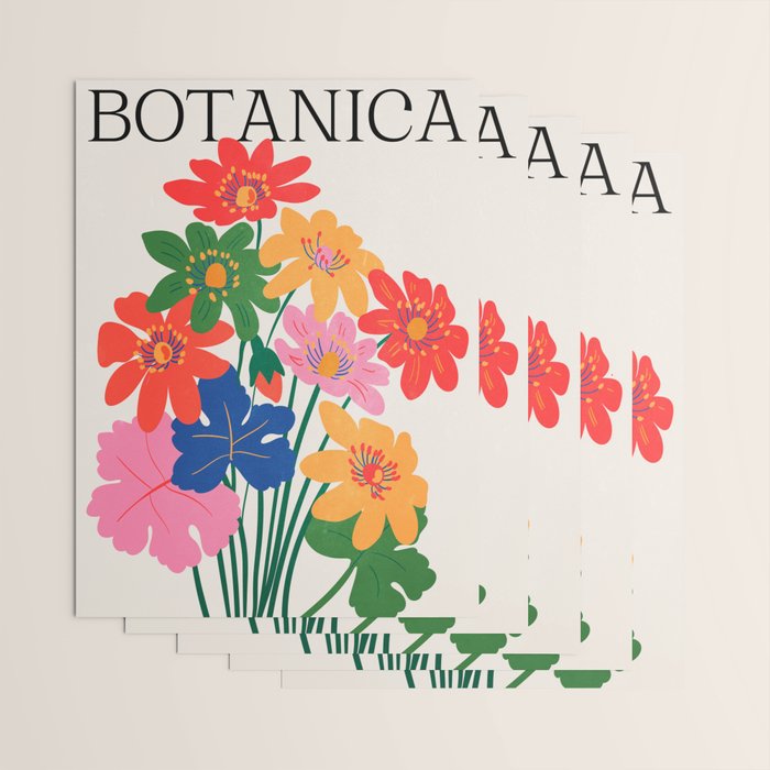 Botanica: Matisse Edition Wrapping Paper Gallery Image 3