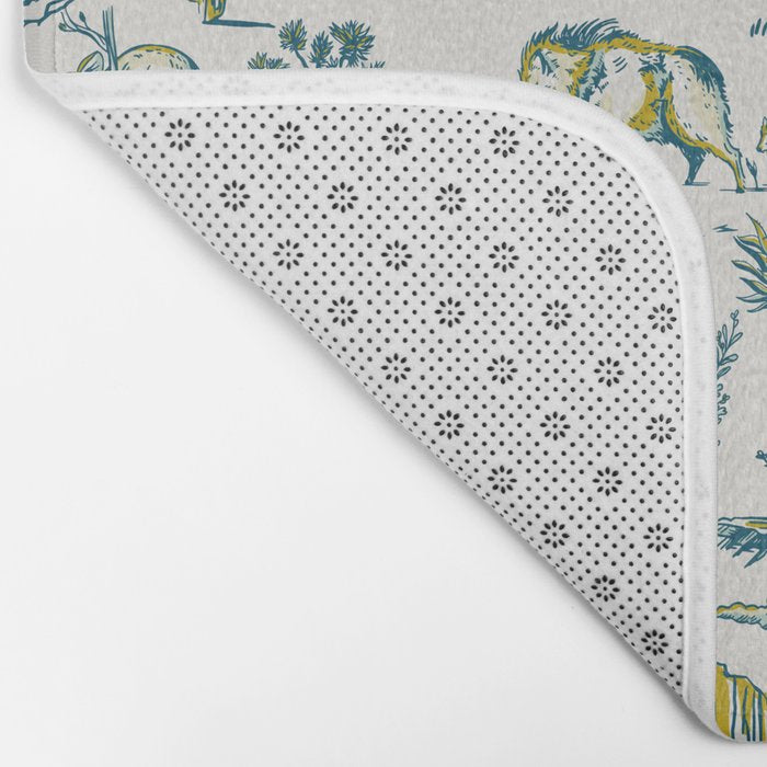 Grand Canyon National Park Wildlife Pattern Bath Mat Gallery Image 2