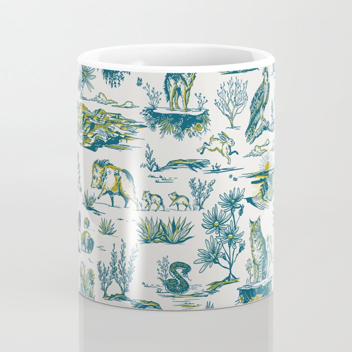 Grand Canyon National Park Wildlife Pattern Coffee Mug Gallery Image 4