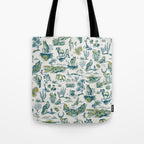 Grand Canyon National Park Wildlife Pattern Tote Bag Gallery Image 1