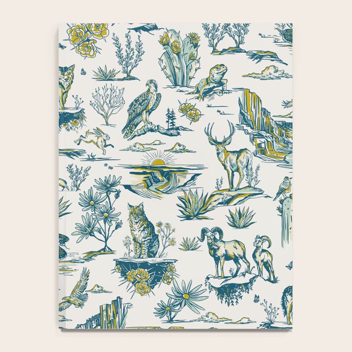 Grand Canyon National Park Wildlife Pattern Notebook Gallery Image 4