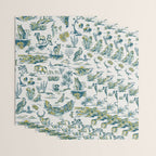 Grand Canyon National Park Wildlife Pattern Wrapping Paper Gallery Image 3