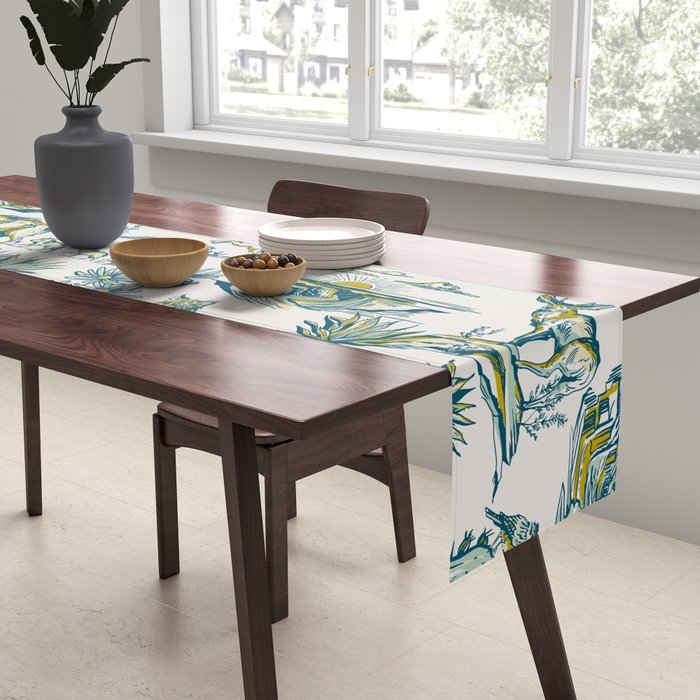 Grand Canyon National Park Wildlife Pattern Table Runner Gallery Image 2