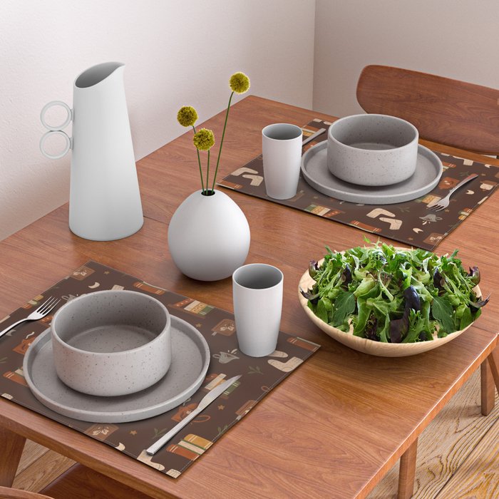 Cozy Night Reading Placemat Gallery Image 2