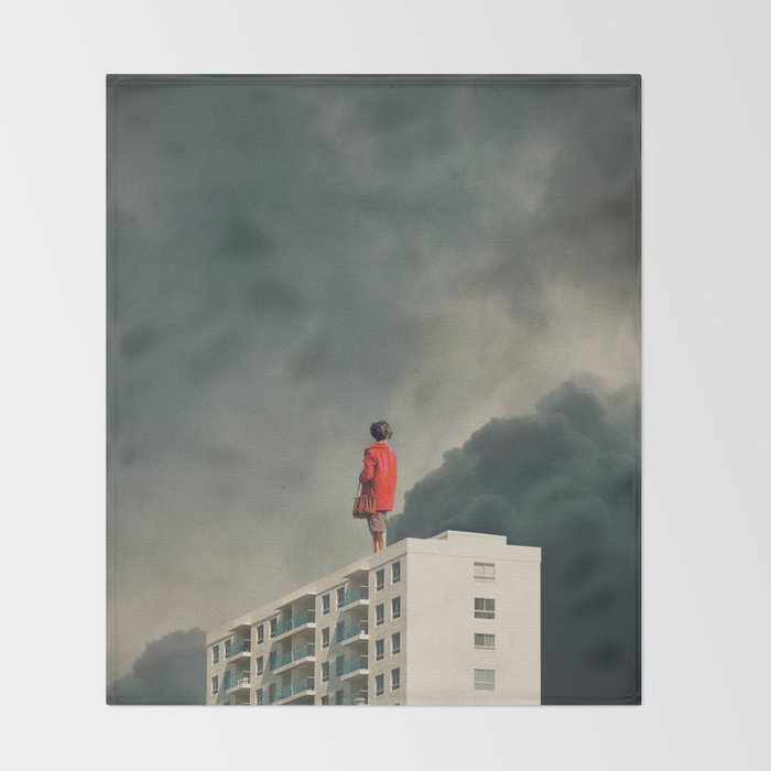 We will Escape from our Cities Throw Blanket Gallery Image 2