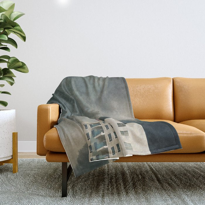 We will Escape from our Cities Throw Blanket Gallery Image 1