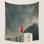We will Escape from our Cities Wall Tapestry Gallery Image 4