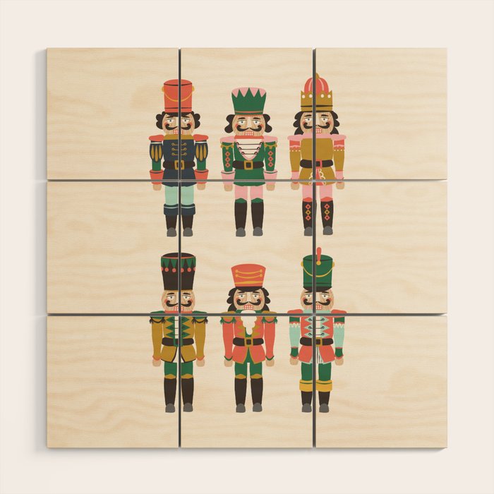 Nutcrackers Wood Wall Art Gallery Image 1