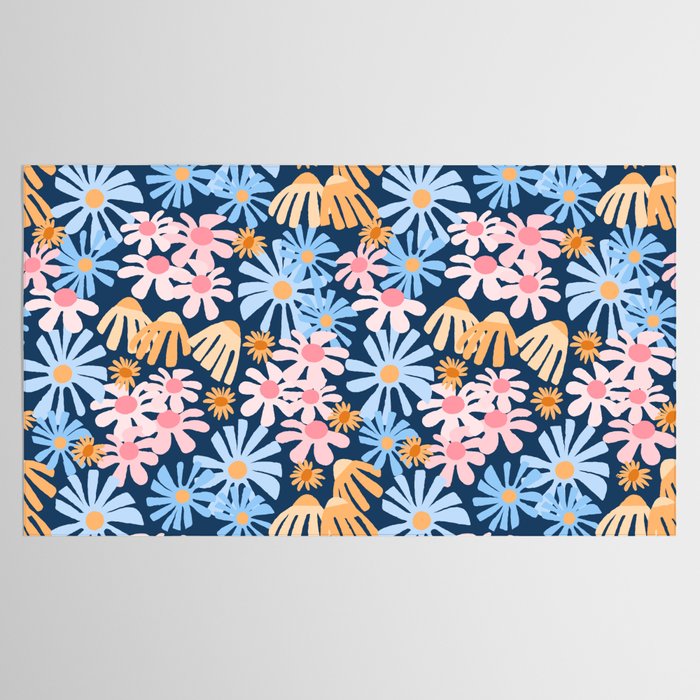 Daisies pattern Tablecloth Gallery Image 2