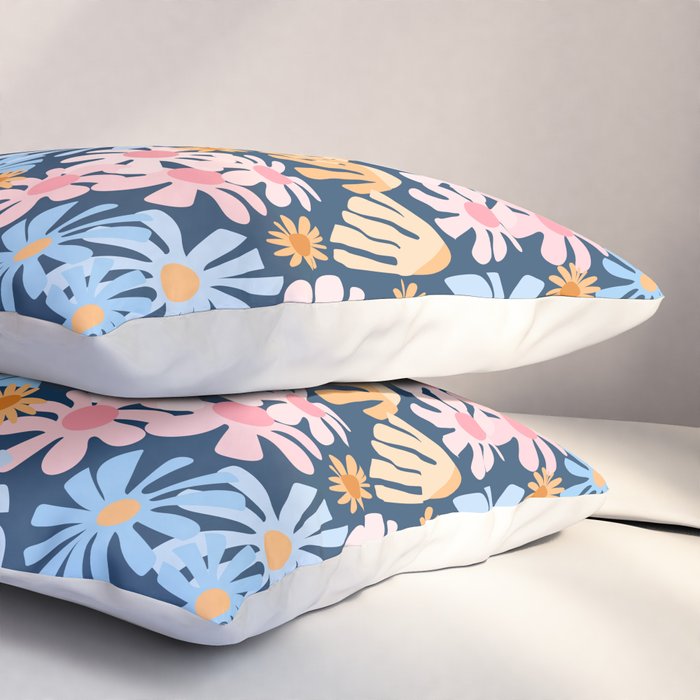 Daisies pattern Pillow Sham Gallery Image 3