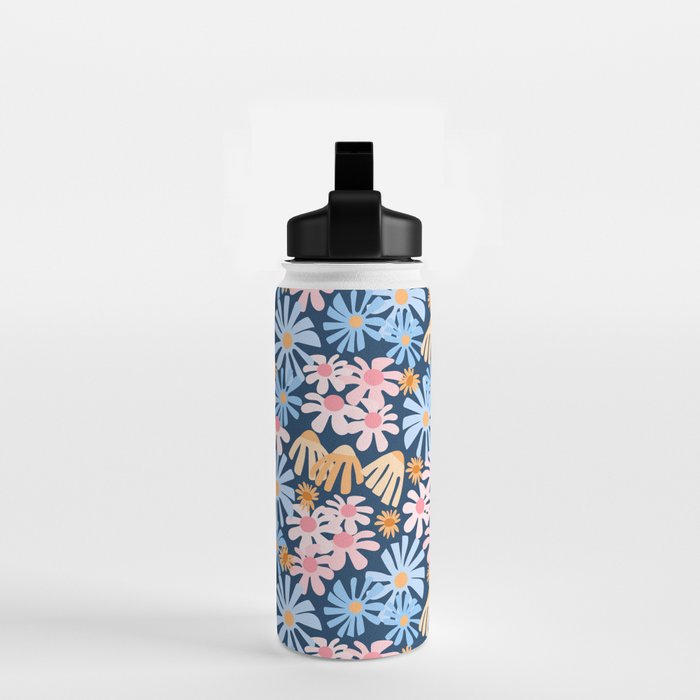 Daisies pattern Water Bottle Gallery Image 2