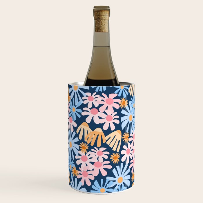 Daisies pattern Wine Chiller Gallery Image 2