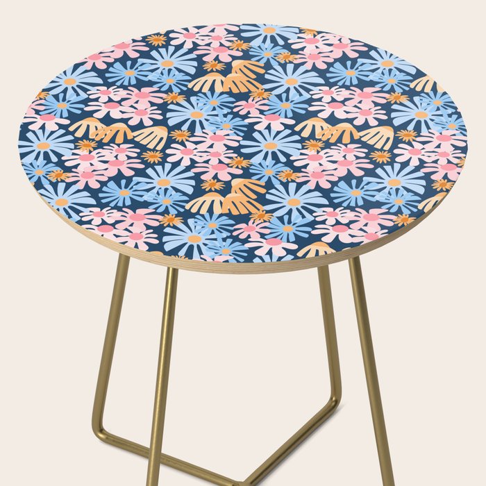 Daisies pattern Side Table Gallery Image 2