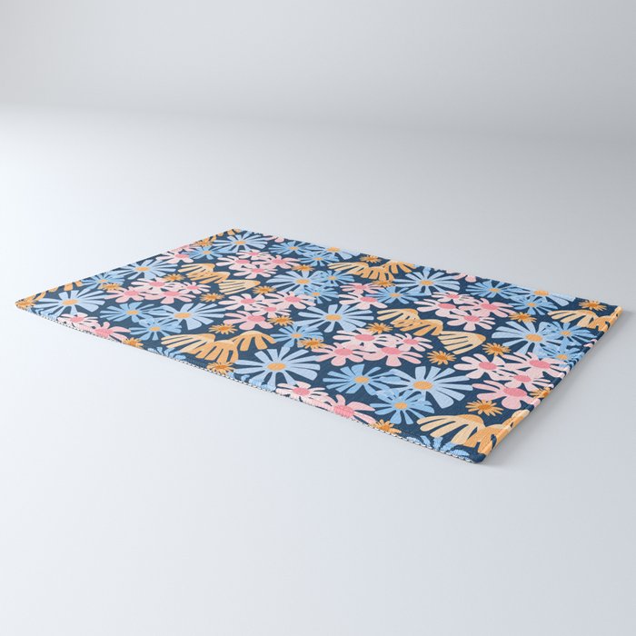 Daisies pattern Rug Gallery Image 3