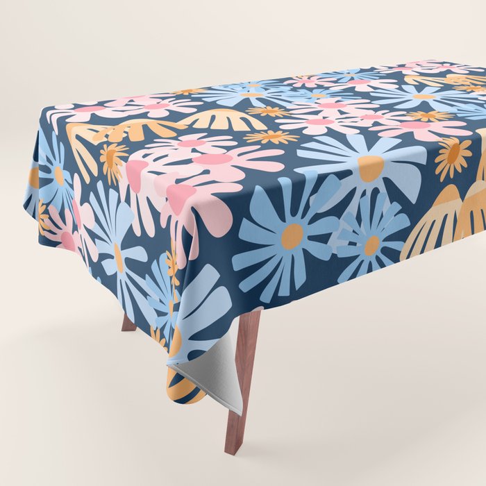 Daisies pattern Tablecloth Gallery Image 1