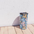 Daisies pattern Travel Mug Gallery Image 4
