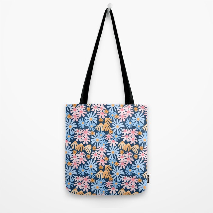 Daisies pattern Tote Bag Gallery Image 2
