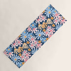 Daisies pattern Yoga Mat Gallery Image 1