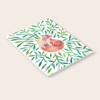Woodland Fox - Green Leaves Notebook Gallery Image 2