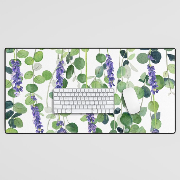 Eucalyptus and Lavender  Desk Mat Gallery Image 1