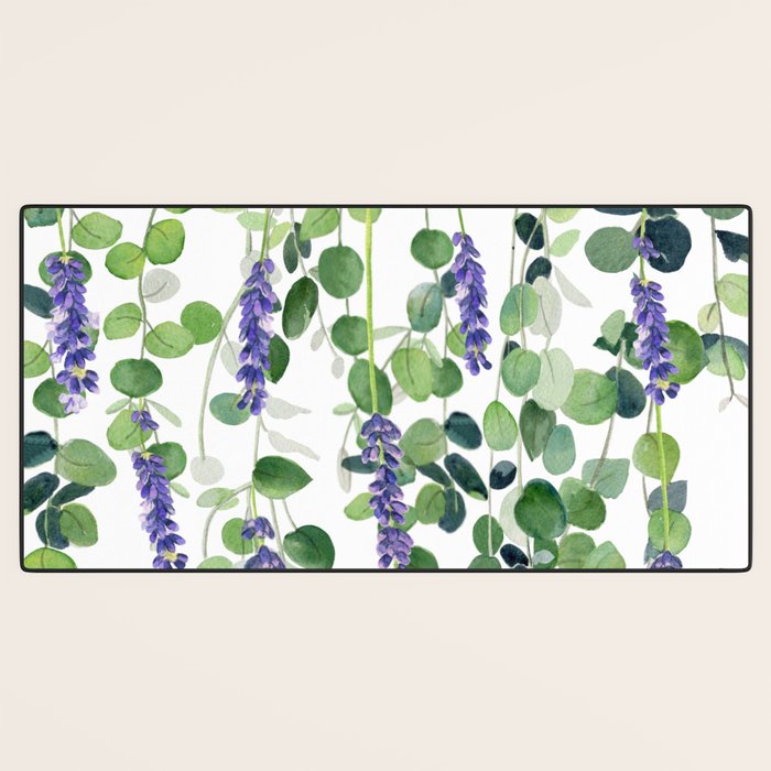 Eucalyptus and Lavender  Desk Mat Gallery Image 3