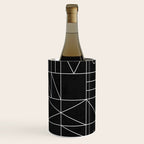 My Favorite Geometric Patterns No.9 - Black Wine Chiller Gallery Image 3