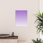 Dreamy Violet Purple Ombre Gradient Poster Gallery Image 2