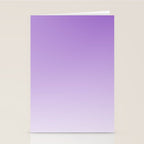 Dreamy Violet Purple Ombre Gradient Stationery Card Gallery Image 2