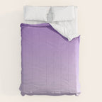 Dreamy Violet Purple Ombre Gradient Comforter Gallery Image 6