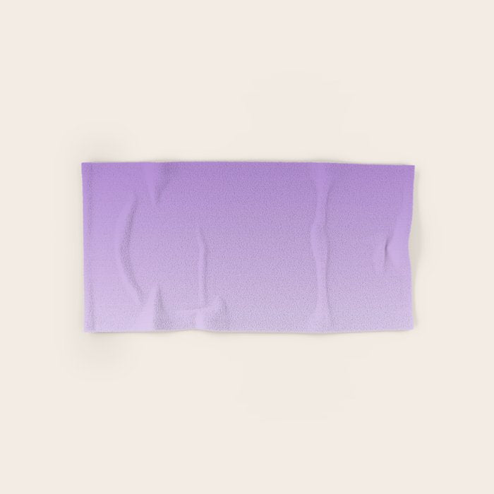 Dreamy Violet Purple Ombre Gradient Bath Towel Gallery Image 1