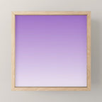Dreamy Violet Purple Ombre Gradient Mini Art Print Gallery Image 1