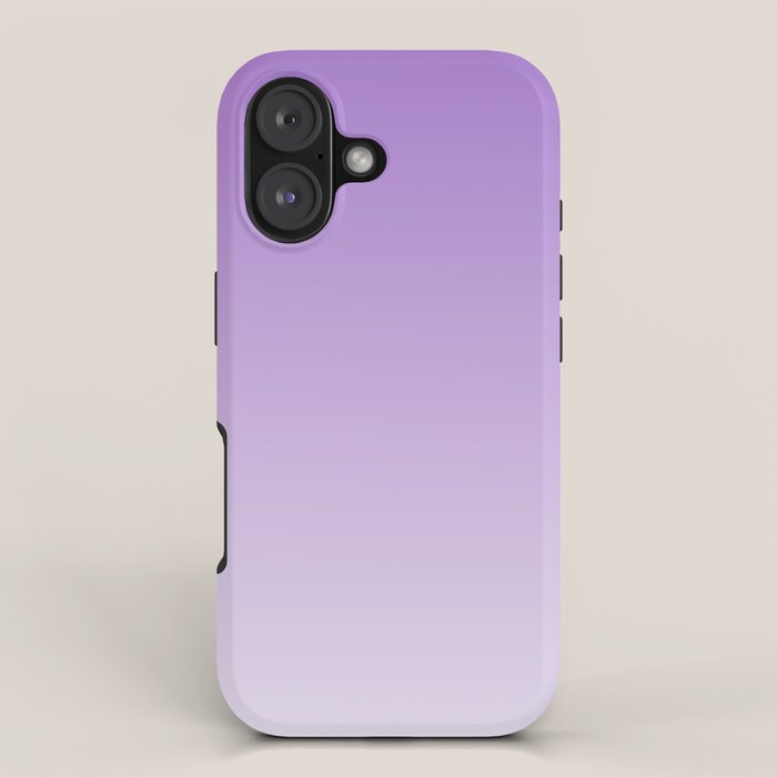 Dreamy Violet Purple Ombre Gradient iPhone Case Gallery Image 1