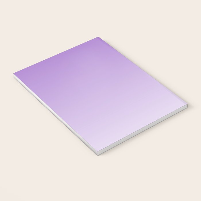 Dreamy Violet Purple Ombre Gradient Notebook Gallery Image 3