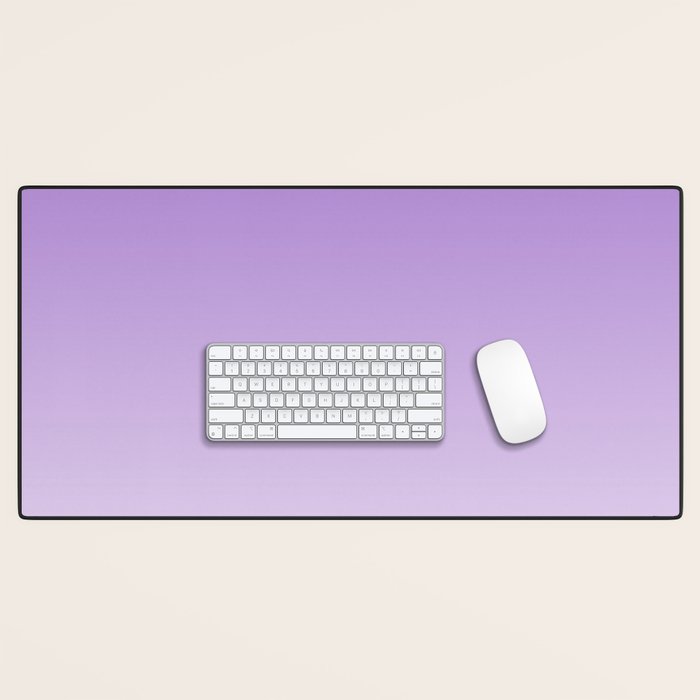 Dreamy Violet Purple Ombre Gradient Desk Mat Gallery Image 1