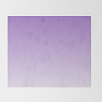 Dreamy Violet Purple Ombre Gradient Throw Blanket Gallery Image 2