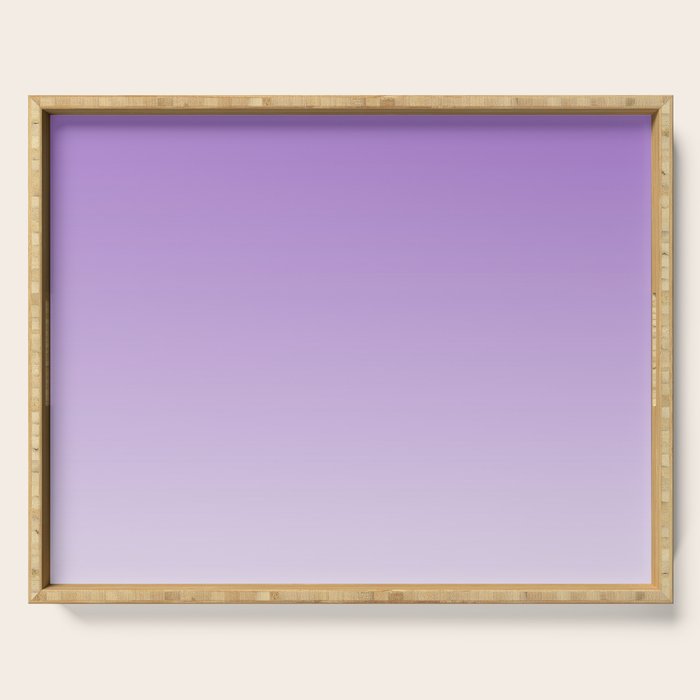 Dreamy Violet Purple Ombre Gradient Serving Tray Gallery Image 1